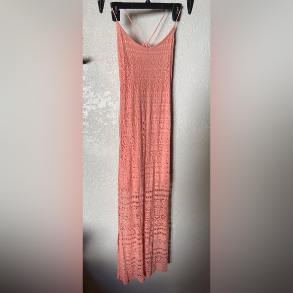 Mono B Dresses & Skirts - Mono b crochet midi dress
